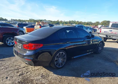 2018 BMW 540I xDrive from USA, damaged, VIN WBAJE7C59JWC57761